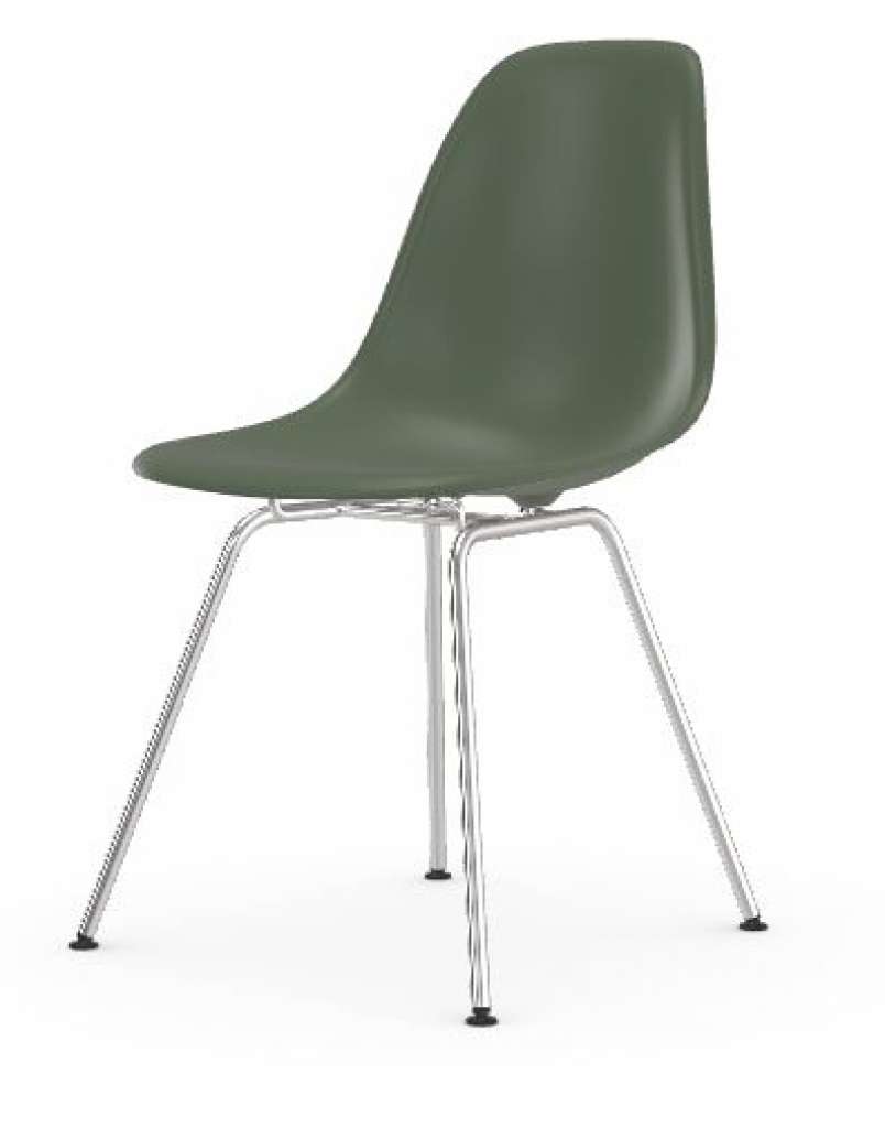 Vitra - DSX - weiß - Sitzhöhe 43 cm - indoor