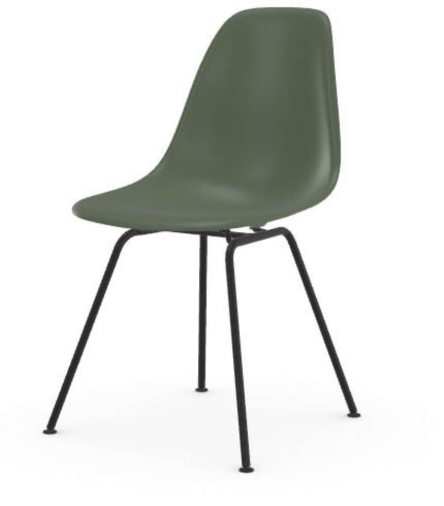 Vitra - DSX - Gestell schwarz - forest - indoor