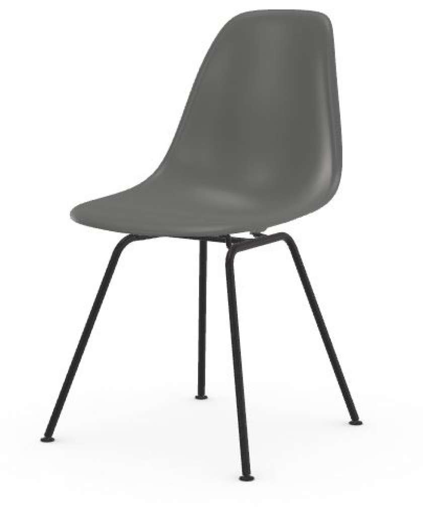 Vitra - DSX - Gestell schwarz - granite grey - indoor