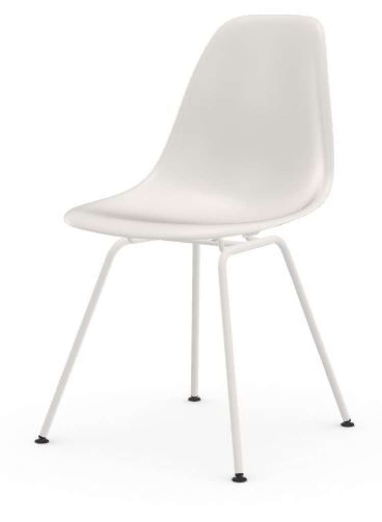 Vitra - DSX - Gestell weiss - weiß - indoor