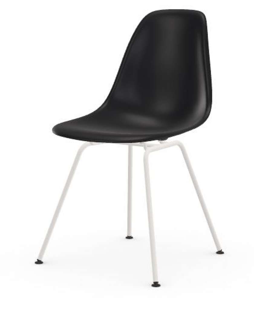 Vitra - DSX - Gestell weiss - deep black - indoor