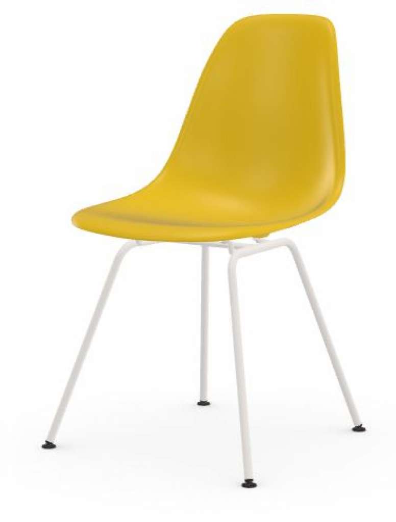 Vitra - DSX - Gestell weiss - sunlight - indoor