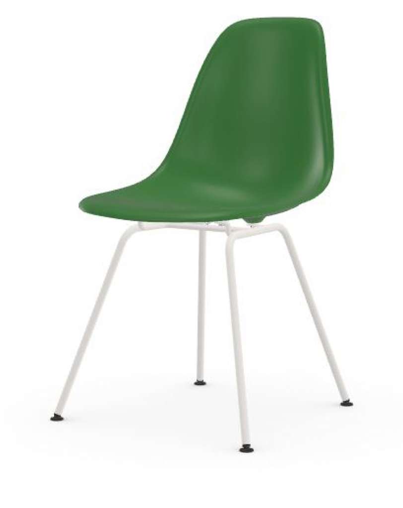 Vitra - DSX - Gestell weiss - green - indoor