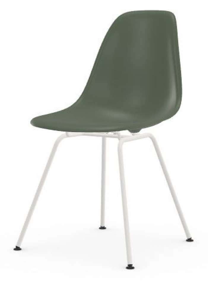Vitra - DSX - Gestell weiss - forest - indoor