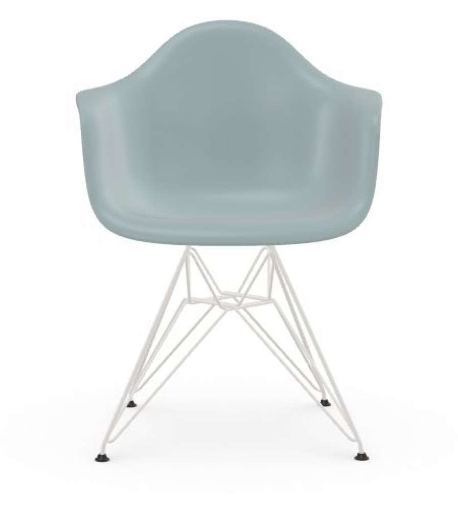 Vitra - DAR - Untergestell weiss - eisgrau - indoor