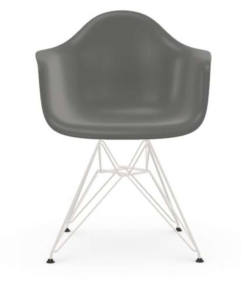 Vitra - DAR - Untergestell weiss - granite grey - indoor