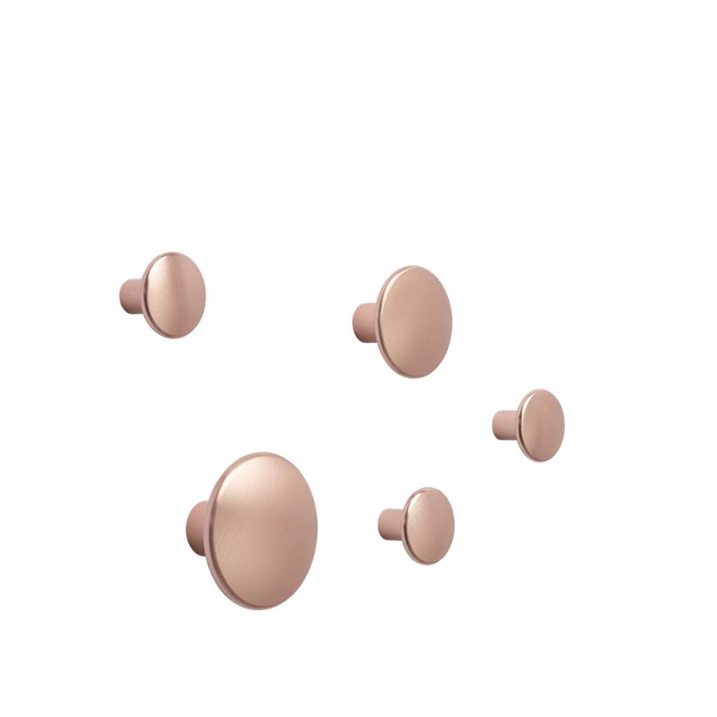 Muuto - The Dots Metall Set - rosa - indoor