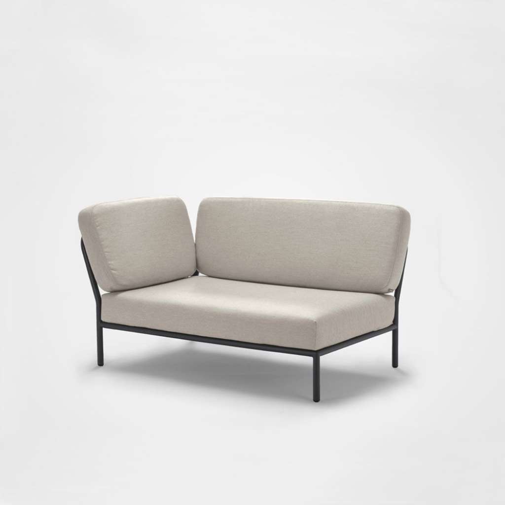 Houe - Level Lounge Sofa - chalk - Armlehne links - outdoor