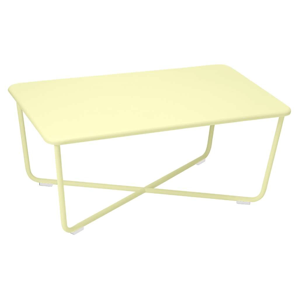 Fermob - CROISETTE niedriger Tisch - A6 Zitronensorbet - outdoor