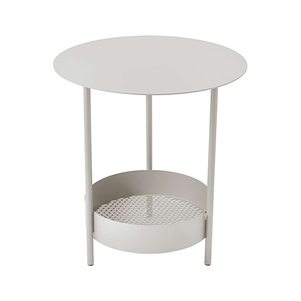 Fermob - SALSA kleiner Tisch - A5 Lehmgrau - indoor
