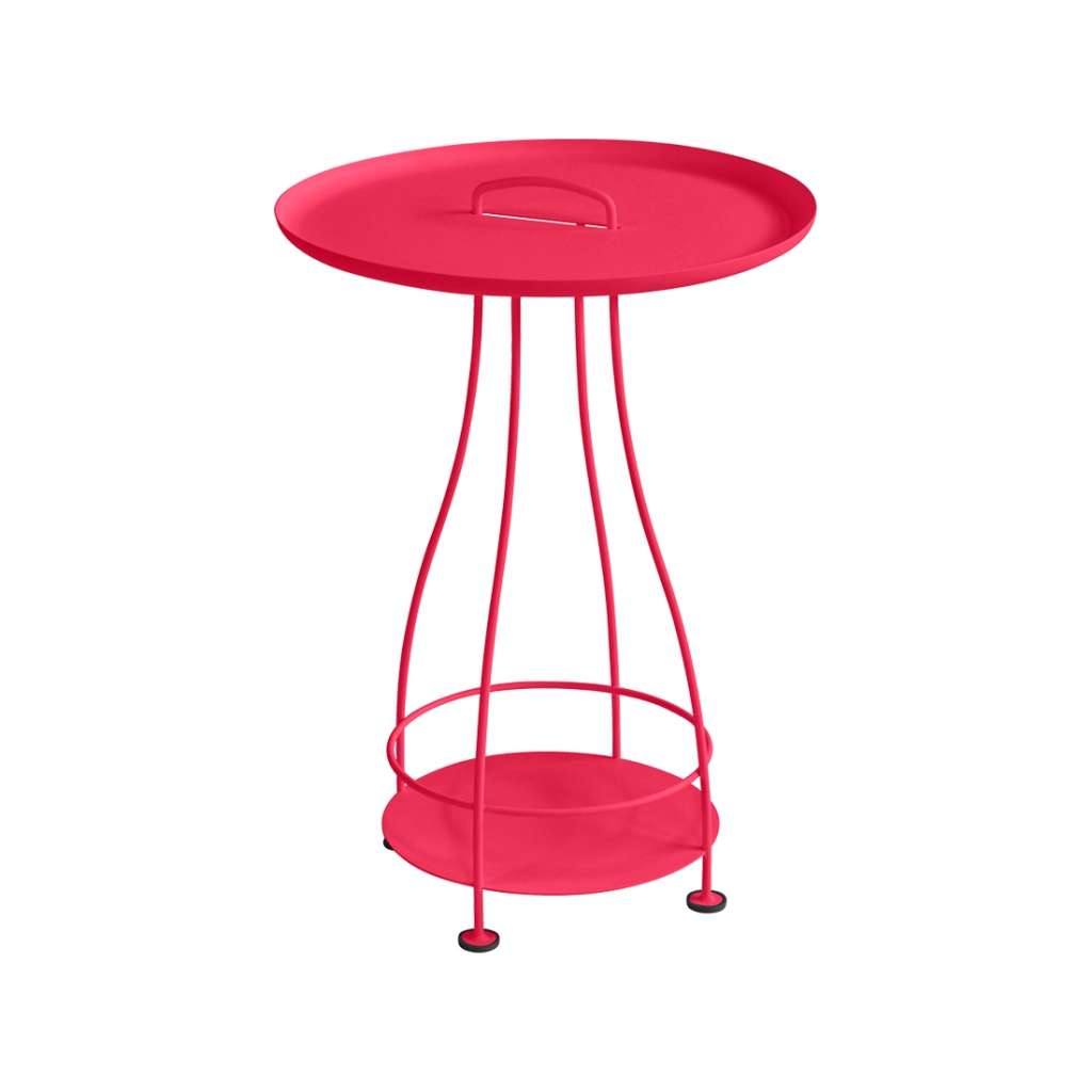 Fermob - HAPPY HOURS Beistelltisch - 93 Rose Praline - indoor