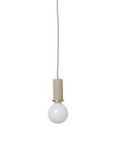ferm LIVING - Collect Lighting - Socket - niedrig - cashmere - indoor