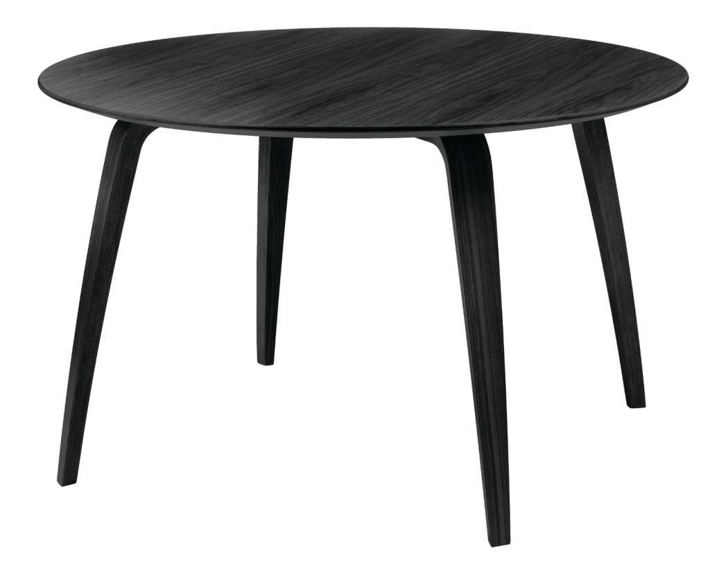 Gubi - Gubi Dining Table - schwarz gebeizte Esche - indoor