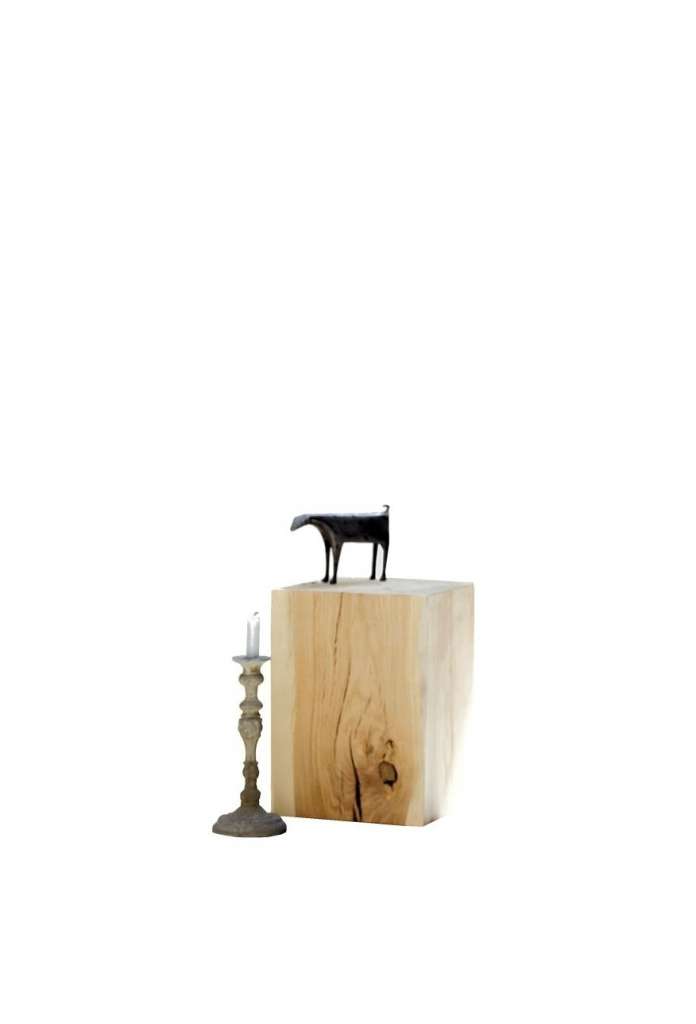 Jan Kurtz - Block Hocker - Nussbaum - indoor