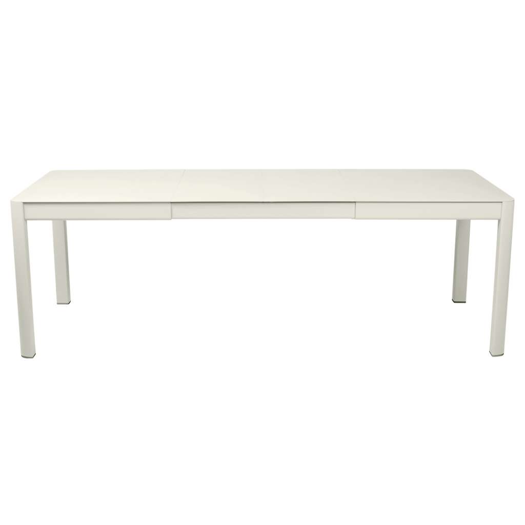 Fermob - Ribambelle Tisch mit 2 Einlegeplatte - Lehmgrau A5 - outdoor