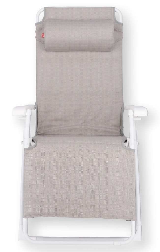 Jan Kurtz - Fiam Amida Soft Relaxliege - weiß / sea linen - outdoor