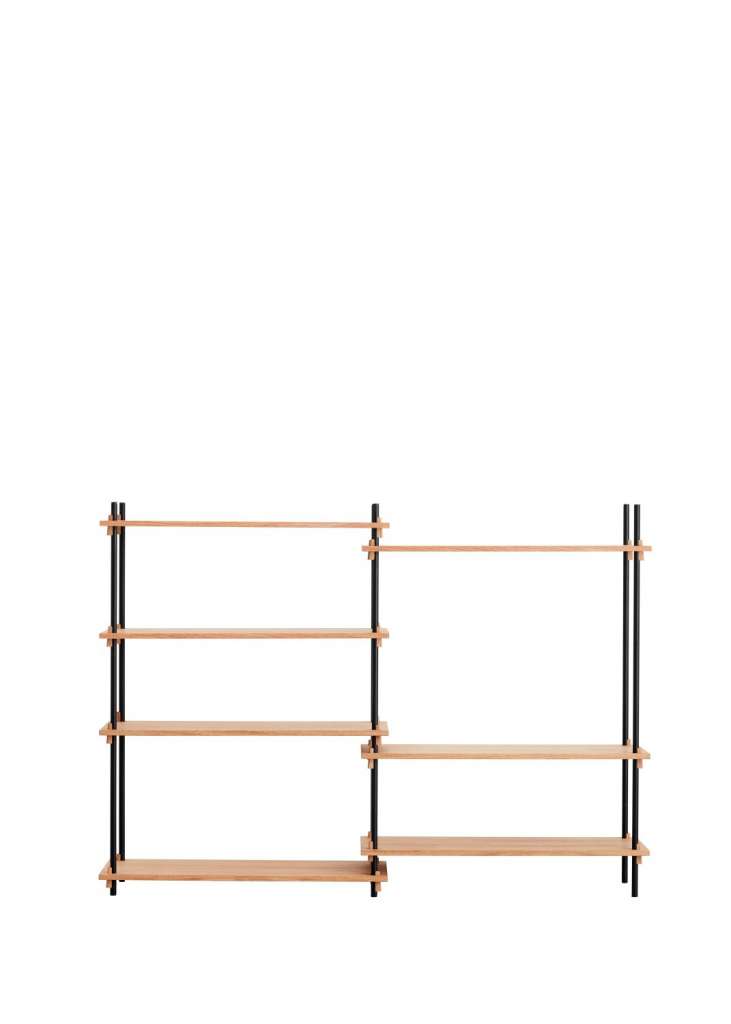 Moebe - Shelving System - Medium Double - Eiche geölt - indoor