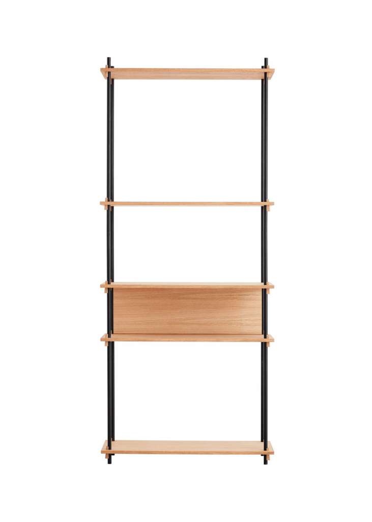 Moebe - Shelving System - Tall Single - Eiche geölt - indoor