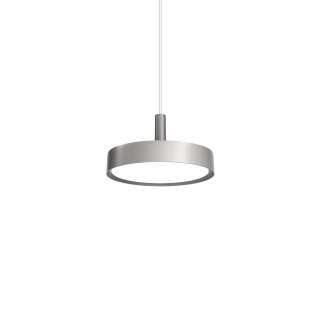 Louis Poulsen - LP Slim Round Pendelleuchte Ø25 - Alu Grau - indoor