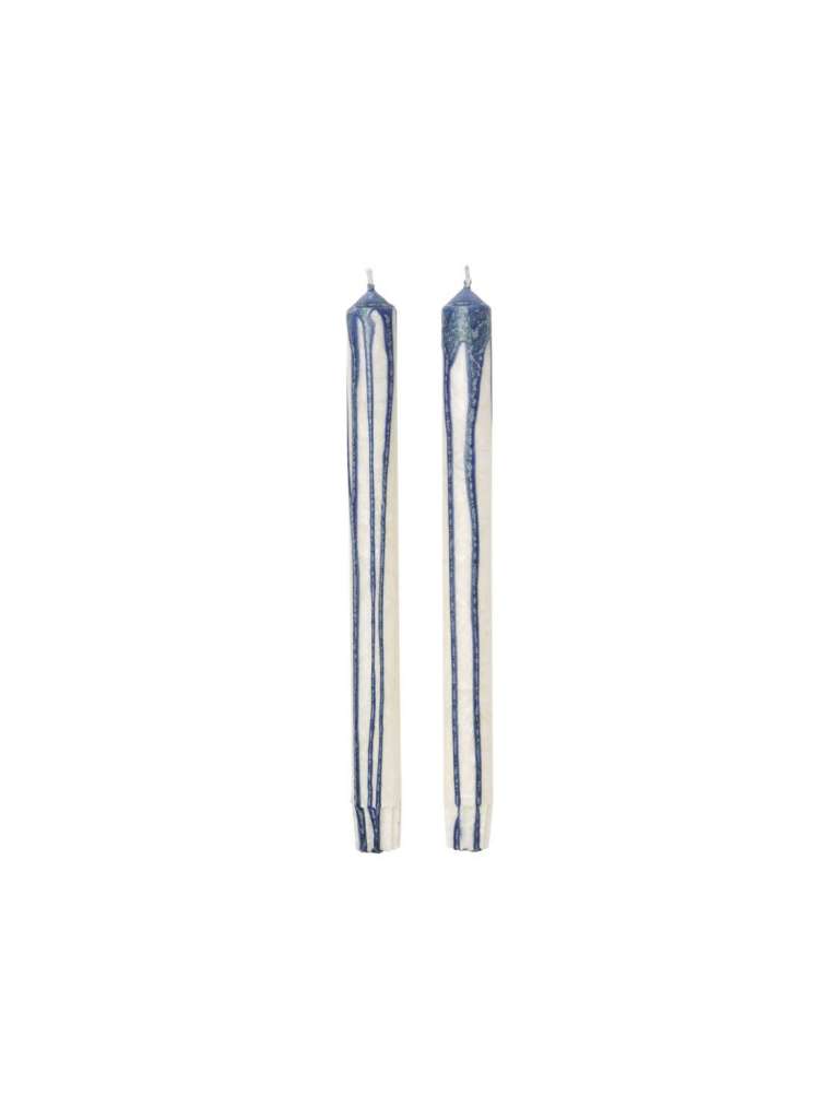 ferm LIVING - Duo Kerze - dark blue - indoor