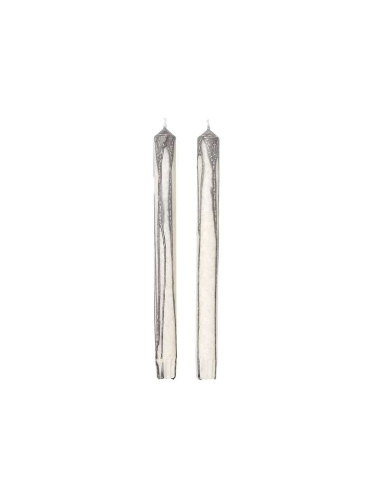 ferm LIVING - Duo Kerze - warm grey - indoor