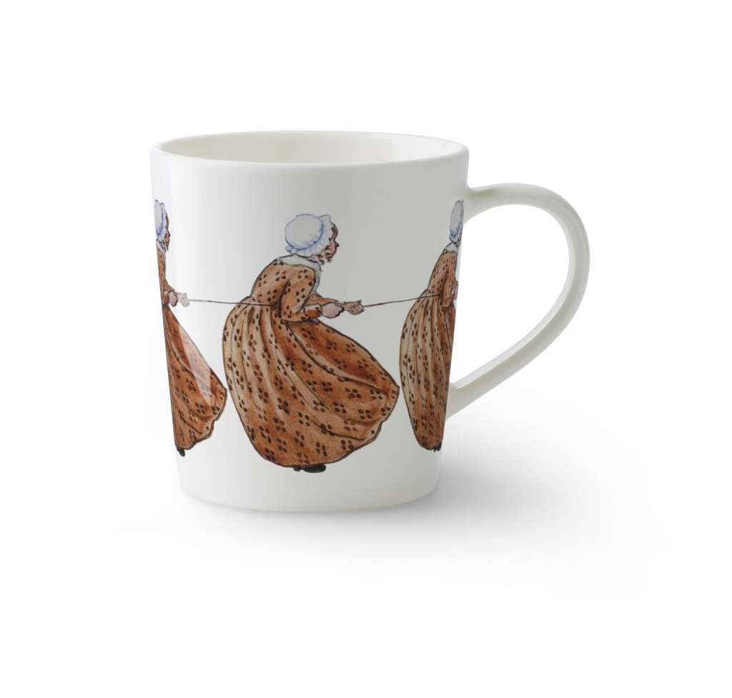 Design House Stockholm - Elsa Beskow Tasse - Aunt Brown - indoor