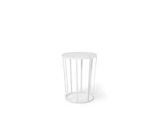 Petite Friture - Hollo Beistelltisch - weiß - indoor