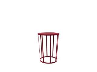 Petite Friture - Hollo Beistelltisch - burgunder - indoor