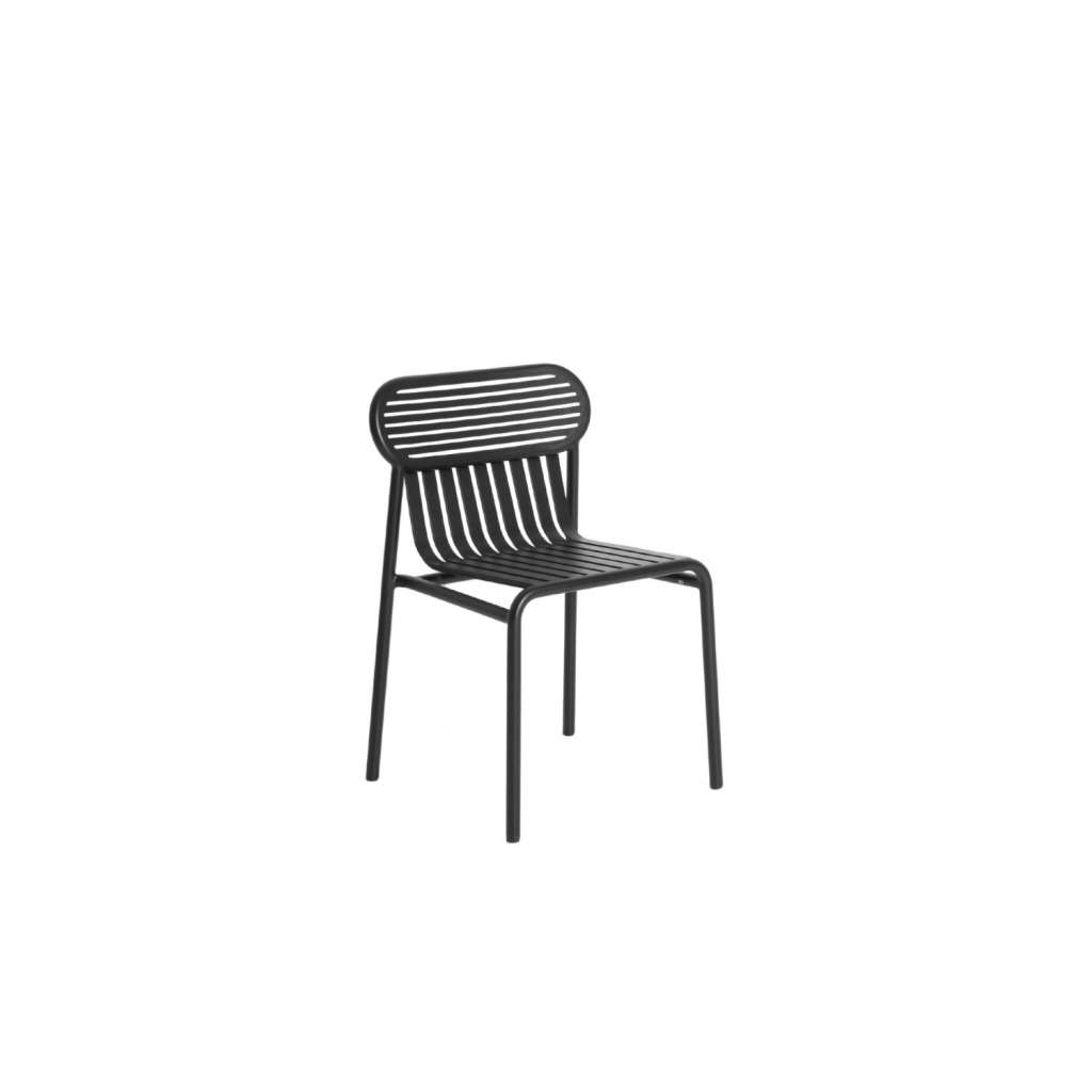Petite Friture - Week-End Stuhl  - schwarz - outdoor