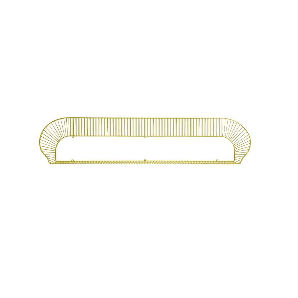 Petite Friture - Loop Regal - groß - gelb - indoor