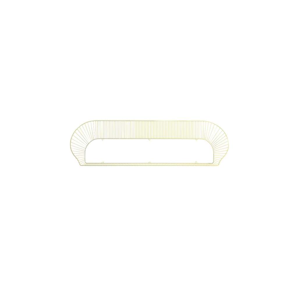 Petite Friture - Loop Regal - klein - gelb - indoor
