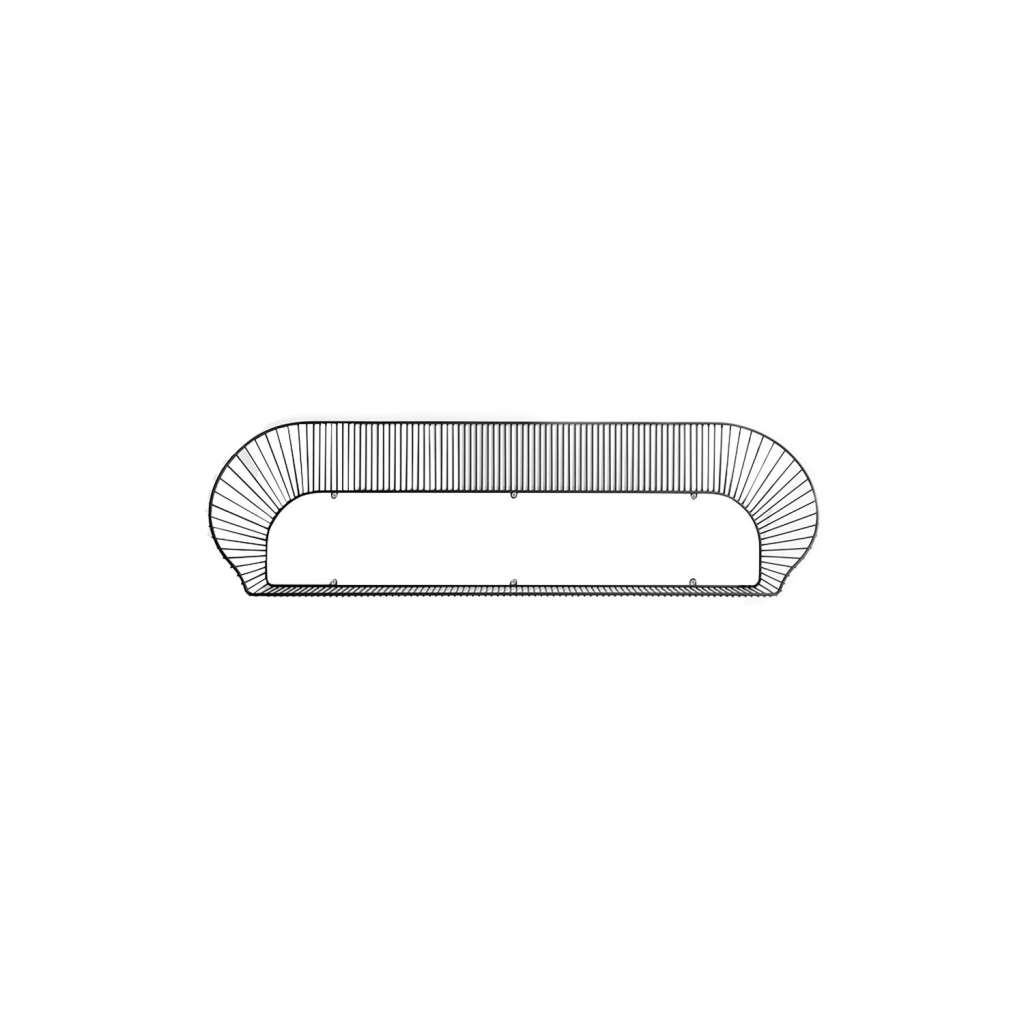 Petite Friture - Loop Regal - klein - schwarz - indoor