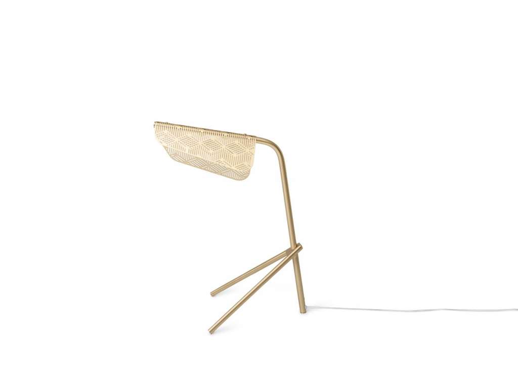 Petite Friture - Mediterranea Tischlampe - gebürstetes messing - indoor