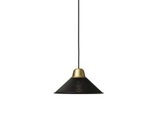 Petite Friture - Aura Pendelleuchte klein - schwarz, messing - indoor