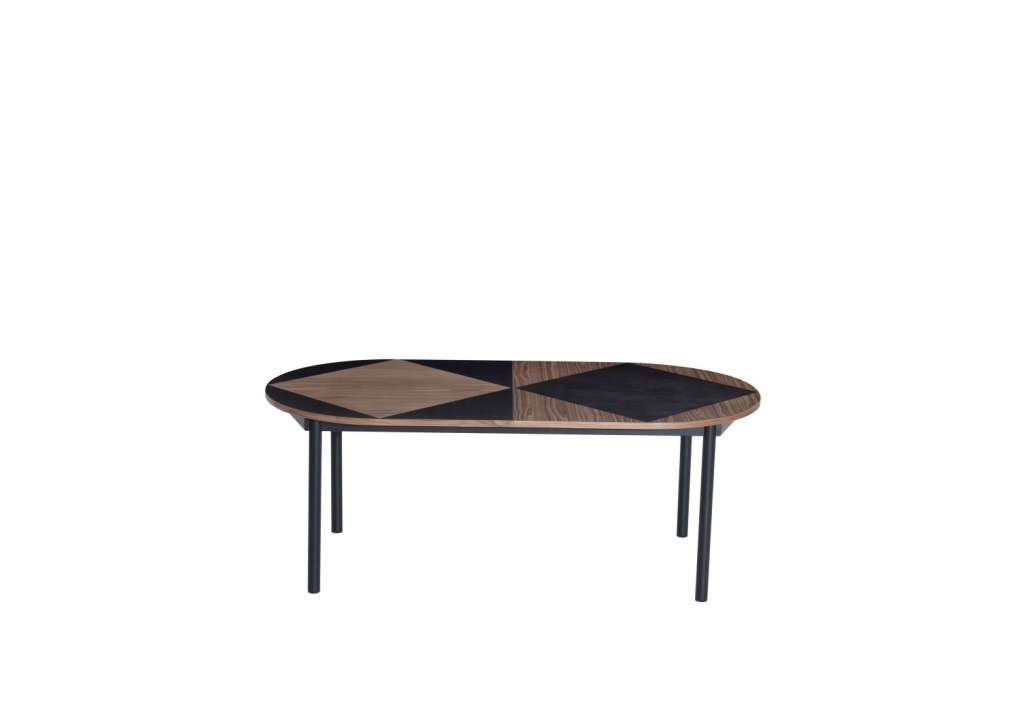 Petite Friture - Tavla Tisch oval - erweiterbar - black walnut - indoor
