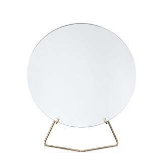 Moebe - Standing - Mirror - Ø 30 - Messing - indoor