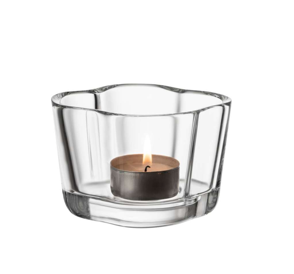 Iittala - Alvar Aalto Windlicht - klar - indoor