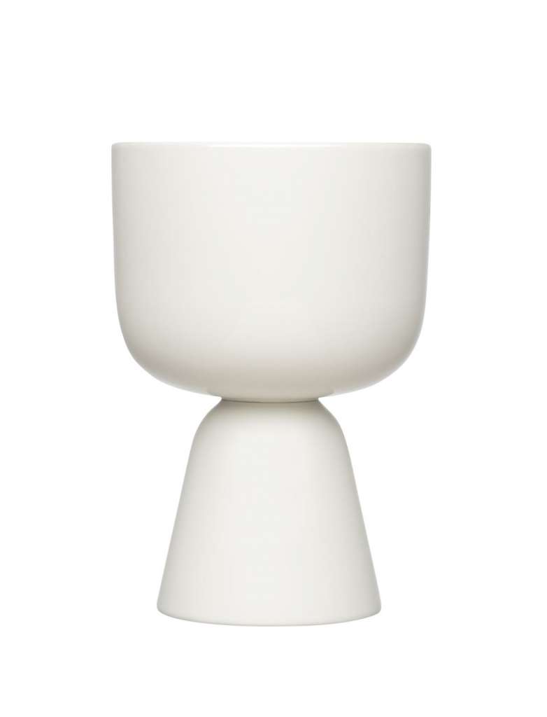 Iittala - Nappula Blumentopf - 23 x 15,5cm - weiß - indoor