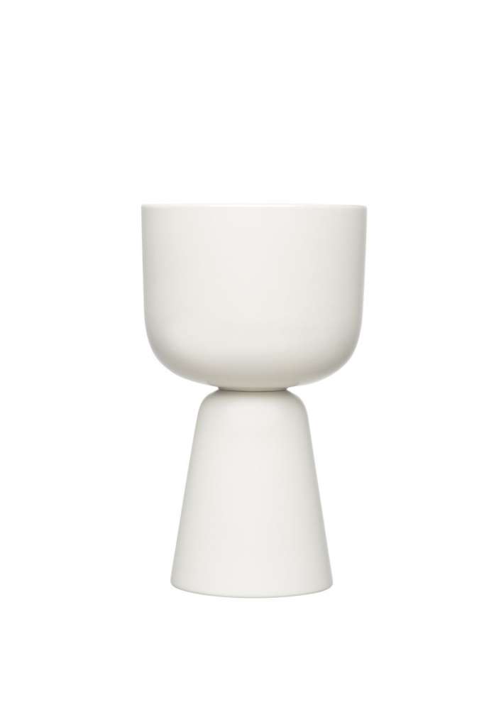 Iittala - Nappula Blumentopf - 26 x 15,5 cm - weiß - indoor