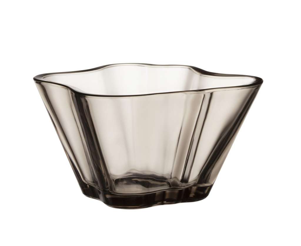 Iittala - Alvar Aalto Schale hoch 7,5cm - leinen - indoor