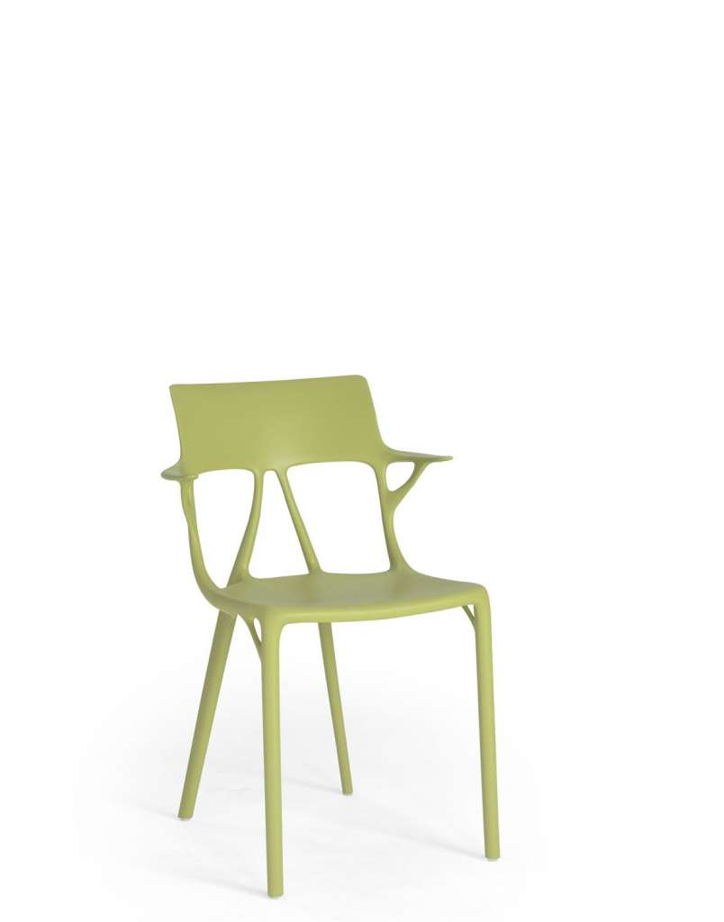 Kartell - A.I. Stuhl - grün - indoor
