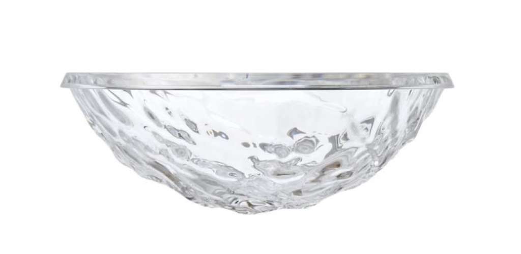 Kartell - Moon Schale - glasklar - indoor