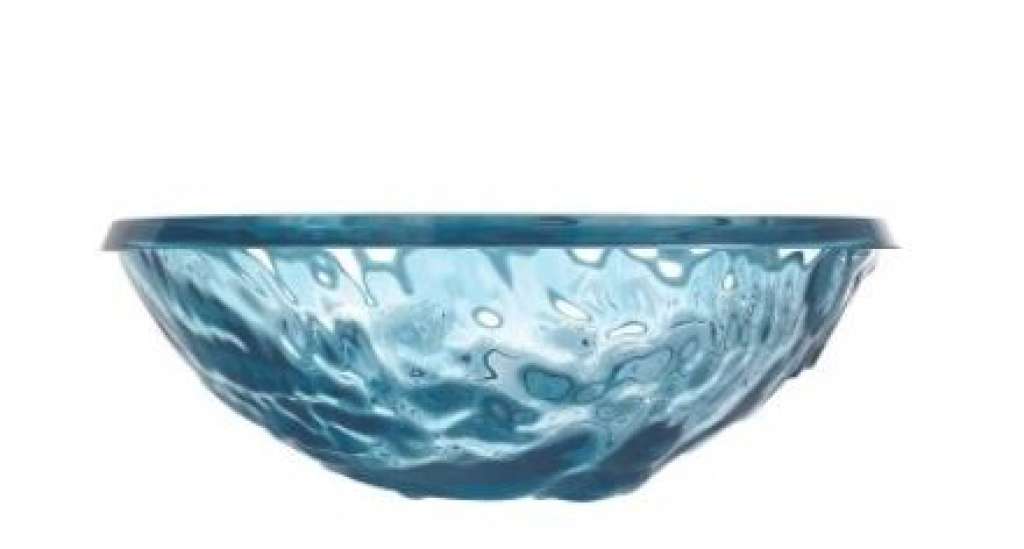 Kartell - Moon Schale - blau - indoor