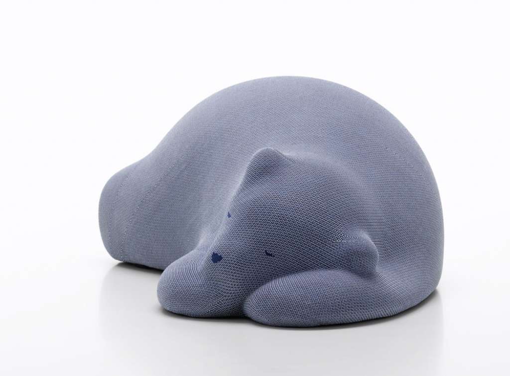Vitra - Resting Bear Fussablage - blau - indoor
