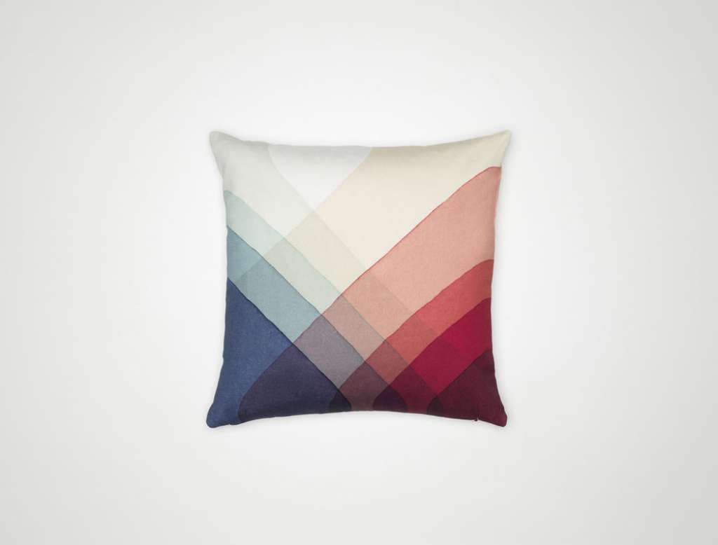 Vitra - Herringbone Kissen - red - indoor