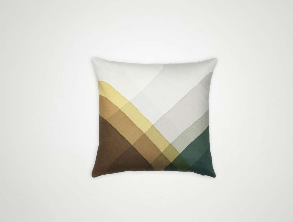 Vitra - Herringbone Kissen - brown - indoor