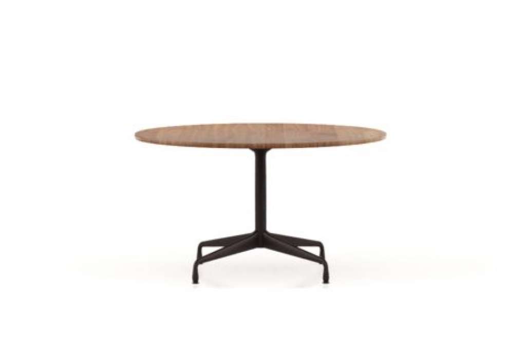 Vitra - Eames Segmented Table Dining rund Ø130 cm - Amerikanischer Nussbaum massiv, geölt - indoor
