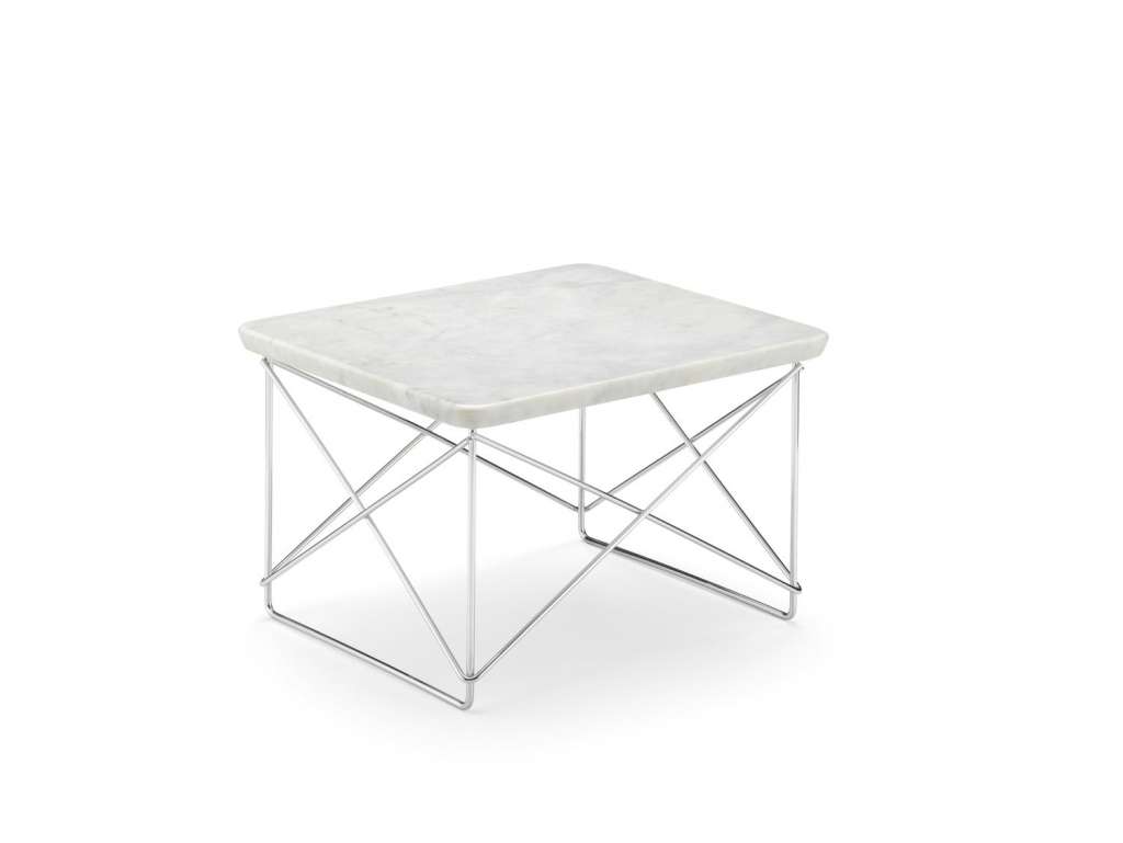 Vitra - Occasional Table LTR - Marmor weiß - indoor