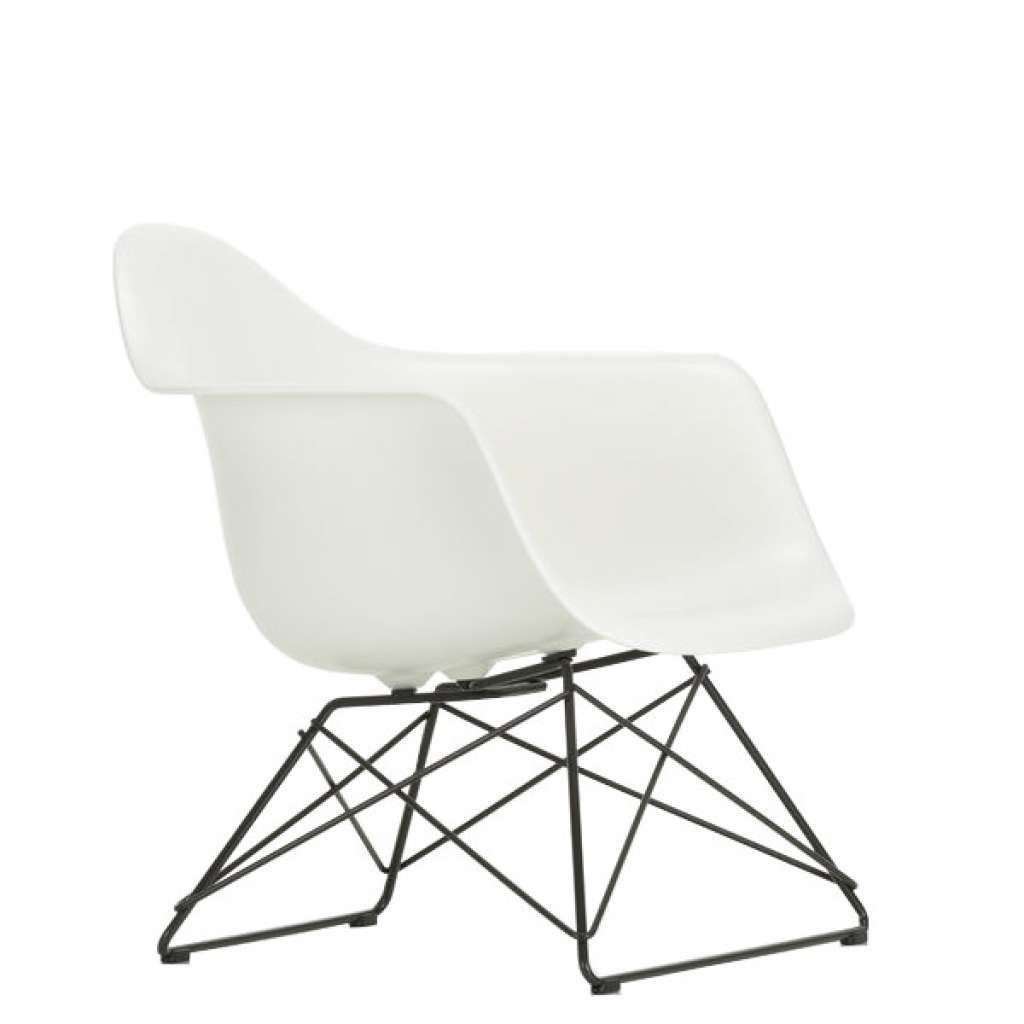 Vitra - LAR - Untergestell glanzchrom01 - Gleiter basic dark Hartboden)05 - zartrosé - indoor