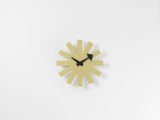 Vitra - Asterisk Clock Messing - Messing - indoor